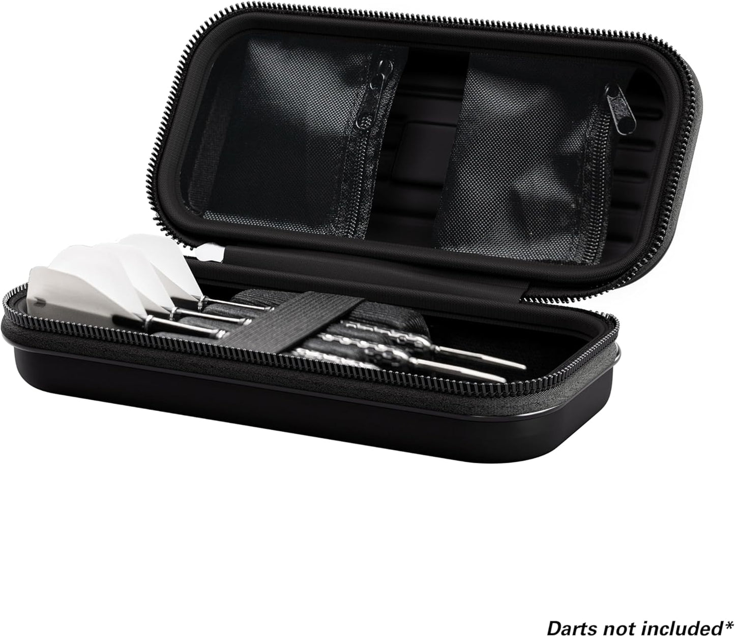 Darts Takoma Darts Wallet, Regular Size, MOD Design | Darts Case Holds 3 Darts | Protective EVA Dart Holder with Pouches & Key Fob