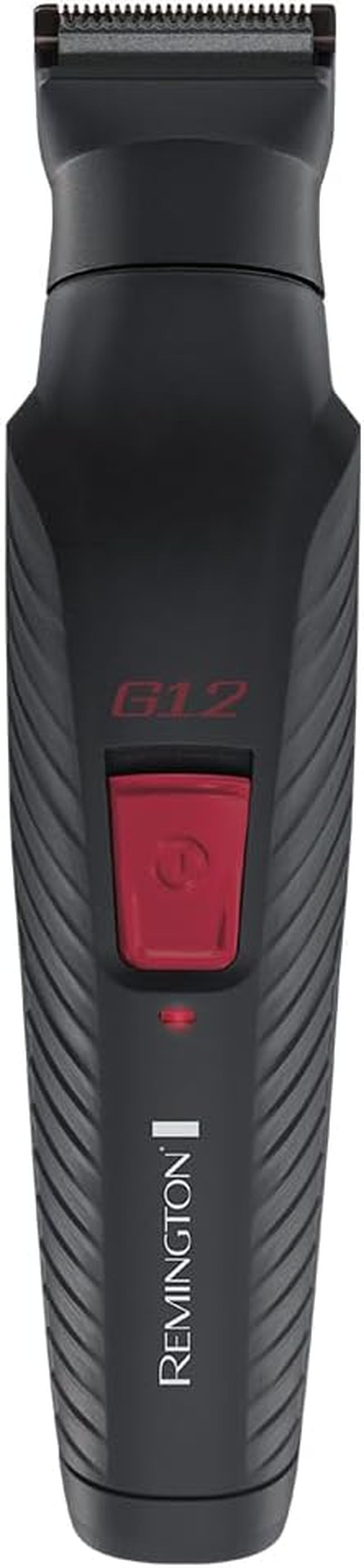 Hair Clipper Men [12-In-1 Kit with 6 Attachments, Body, Beard & Hair Trimmer, Nose Ear & Eyebrow Trimmer] G12 (Graphite Engineered Coating, Self-Sharpening Blades, USB Rechargeable) PG2120