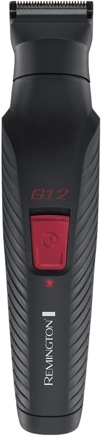 Hair Clipper Men [12-In-1 Kit with 6 Attachments, Body, Beard & Hair Trimmer, Nose Ear & Eyebrow Trimmer] G12 (Graphite Engineered Coating, Self-Sharpening Blades, USB Rechargeable) PG2120