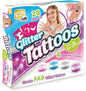 Glitter Tattoos | Create FAB Glittery Kids Tattoos! | Includes 28 Stencils and 4 Sparkly Colours of Bio-Glitter | Girls Gifts for Ages 8+
