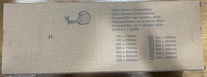 TV Wall Bracket, Swivel Tilt TV Wall Mount for 26-65 Inch Flat & Curved TV up to 45Kg, TV Bracket Max VESA 400X400Mm