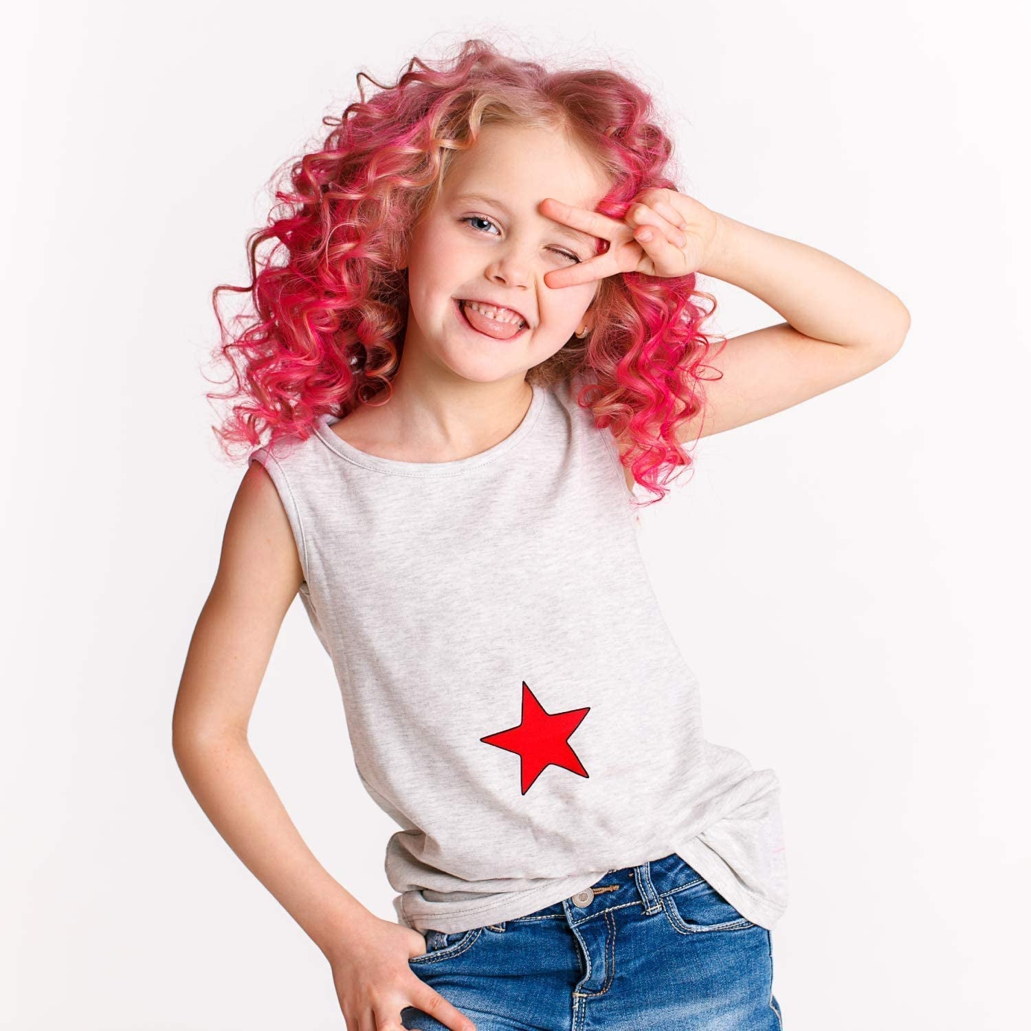 Hair Chalk Gifts for Girls - 10 Temporary Non-Toxic Easy Washable Hair Dye Colourful, Metallic, Glitter Pens - Games Birthday Present