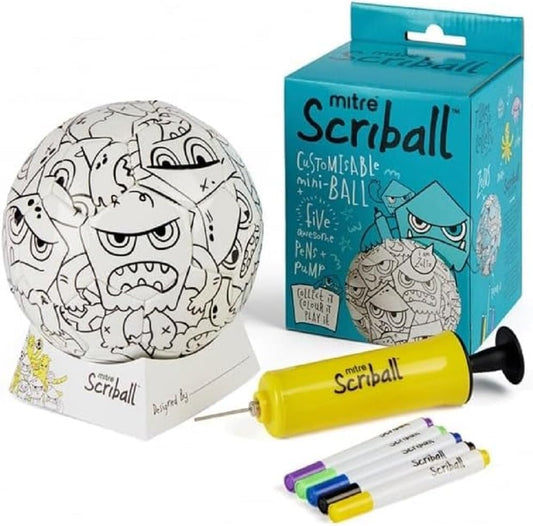 Scriball Ooodles | Customizable Mini Football | Ideal Gift for All Occasions