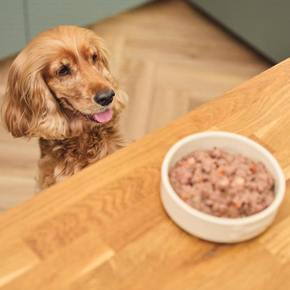 Natural Adult Dog Food Wet Trays - Classic Dinners Multipack - Chicken, Lamb & Beef - Complete Meal Recipes (6 Trays X 150G)