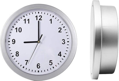 Wall Clock Hidden Safe Secret Wall Clock Safes Container Box for Money Stash Valuables Jewelry Cash Storage Safe Box Kitchen Storage Man Cave Secret Stash Box