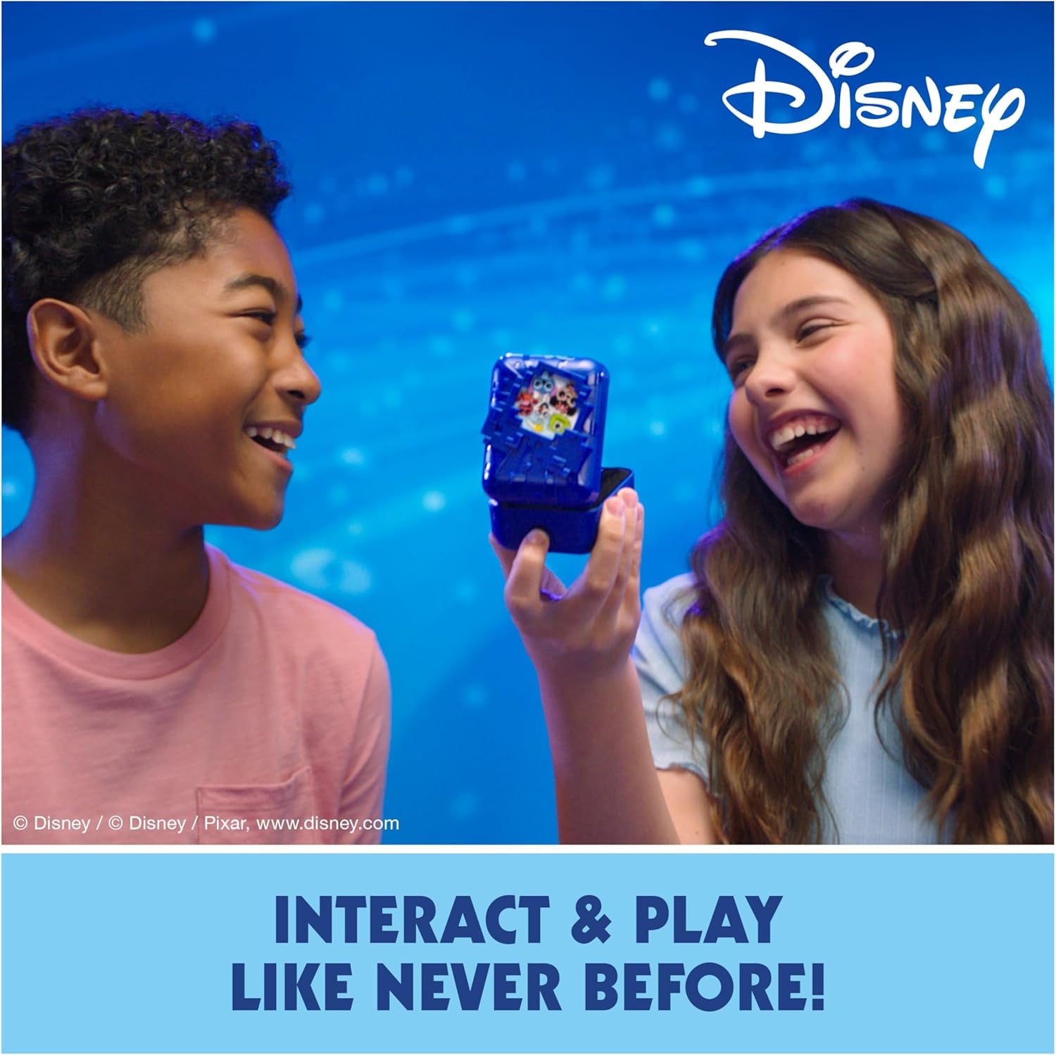 , Disney Interactive Toy with 30 Characters Inside, Reacts to Swipes, Tilts and Taps, Disney Toys and Digital Pet Kids’ Toys for Girls, Boys and Fans