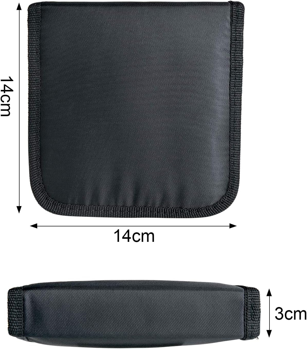 Sewing KIT, DIY Sewing Supplies with Sewing Accessories, Portable Mini Sewing Kit for Beginner, Traveller and Emergency Clothing Fixes, with Premium Black Carrying Case