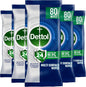 Protect 24 Multipurpose Antibacterial Wipes, 5 Pack of 80, Total 400, Long-Lasting Germ Protection, Ideal for Home, Office, Travel, First Aid Bag Essential