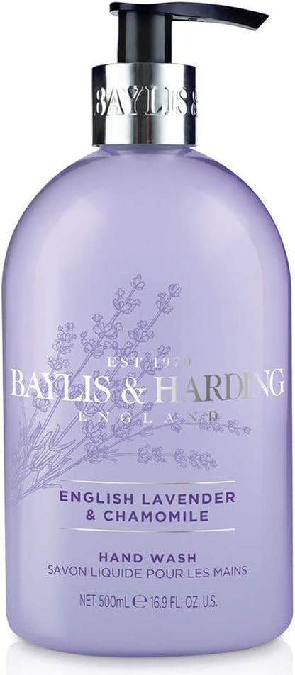 English Lavender and Chamomile Hand Wash, 500 Ml (Pack of 3) - Vegan Friendly