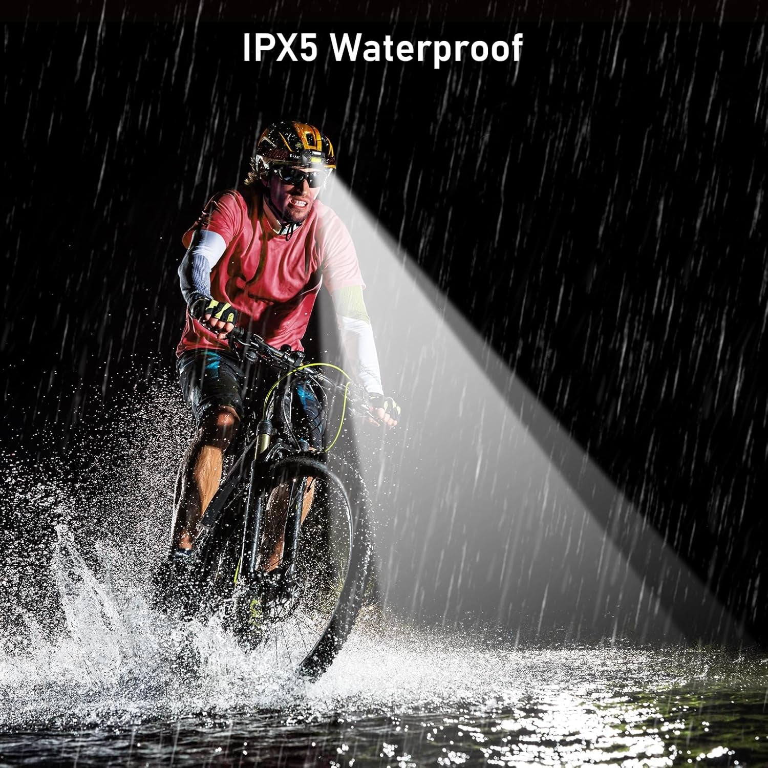 Head Torch Rechargeable, 2000L Super Bright Headlamp Waterproof Headlight with Hands Free Sensor Control&6 Lighting Modes - 30 Hrs+ Runtime,Adjustable Angle for Emergency, Running, Hiking Etc.