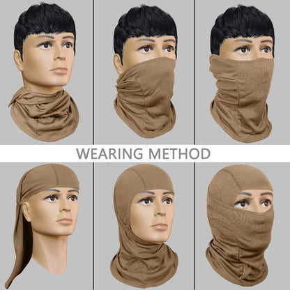 Balaclava Face Mask, Ski Mask UV Protector Lightweight for Motorcycle Cycling Running