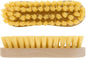 Wooden Scrubbing Brush with Curved Grip Handle, Durable Hard Synthetic Fibres, Ideal for Laundry, Carpet Cleaning and Scrubbing Hard and Laminate Floors