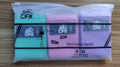 Resistance Bands Set, Exercise Bands with Non-Slip Design for HIPS & Glutes, 3 Levels Workout Bands for Women and Men, Booty Bands for Home Fitness, Yoga, Pilates