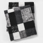Winter Check Fleece Blanket Super Soft Warm Cosy Sofa Bed Picnic Garden Throw Over, Plaid Tartan Black - 120 X 150Cm