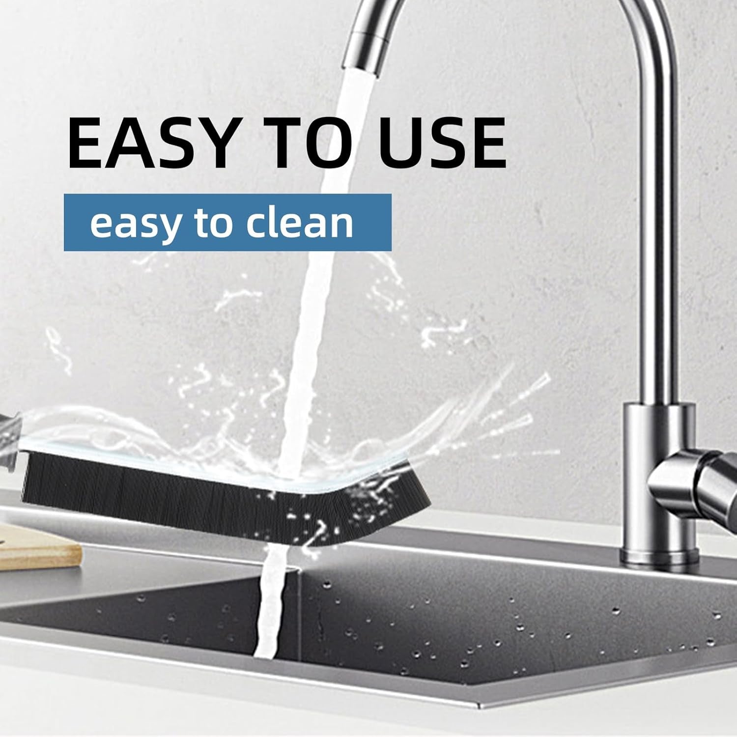 Crevice Cleaning Brush 3 Pcs Gap Cleaning Brush Crevice Cleaning Tool for Narrow Corners in Home Kitchen Bathroom and Window Groove (Plastic) (Plastic)