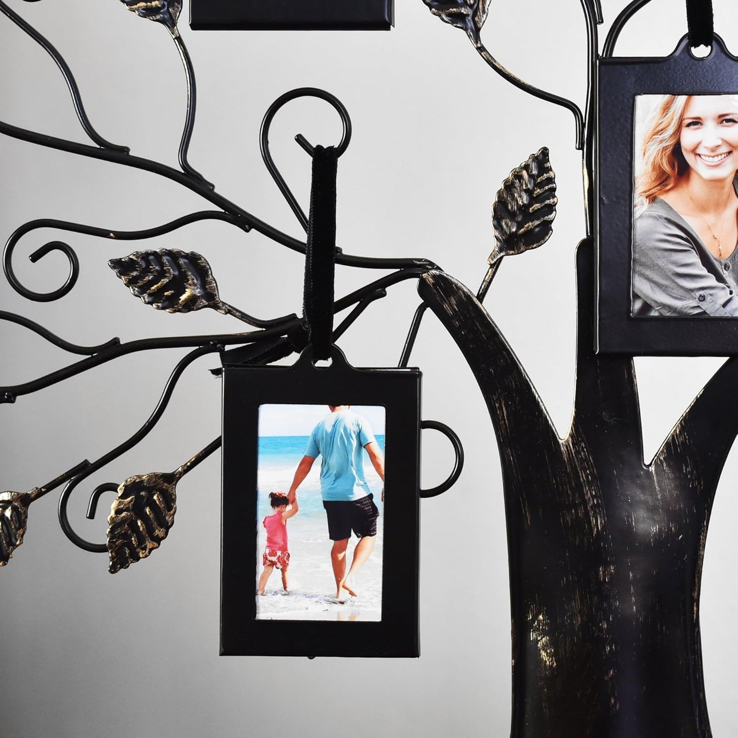 Family Tree Photo Frame with 6 Hanging Picture Frames