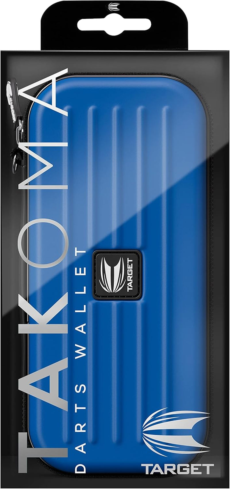 Darts Takoma Darts Wallet, Regular Size, Blue | Darts Case Holds 3 Darts | Protective EVA Dart Holder with Double Zip Lock Inner Pouches | Professional Darts Accessories