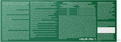 Complete Food for Adult Cats, Meat Selection in Gravy, 4.8 Kg (48 Packs of 100G)