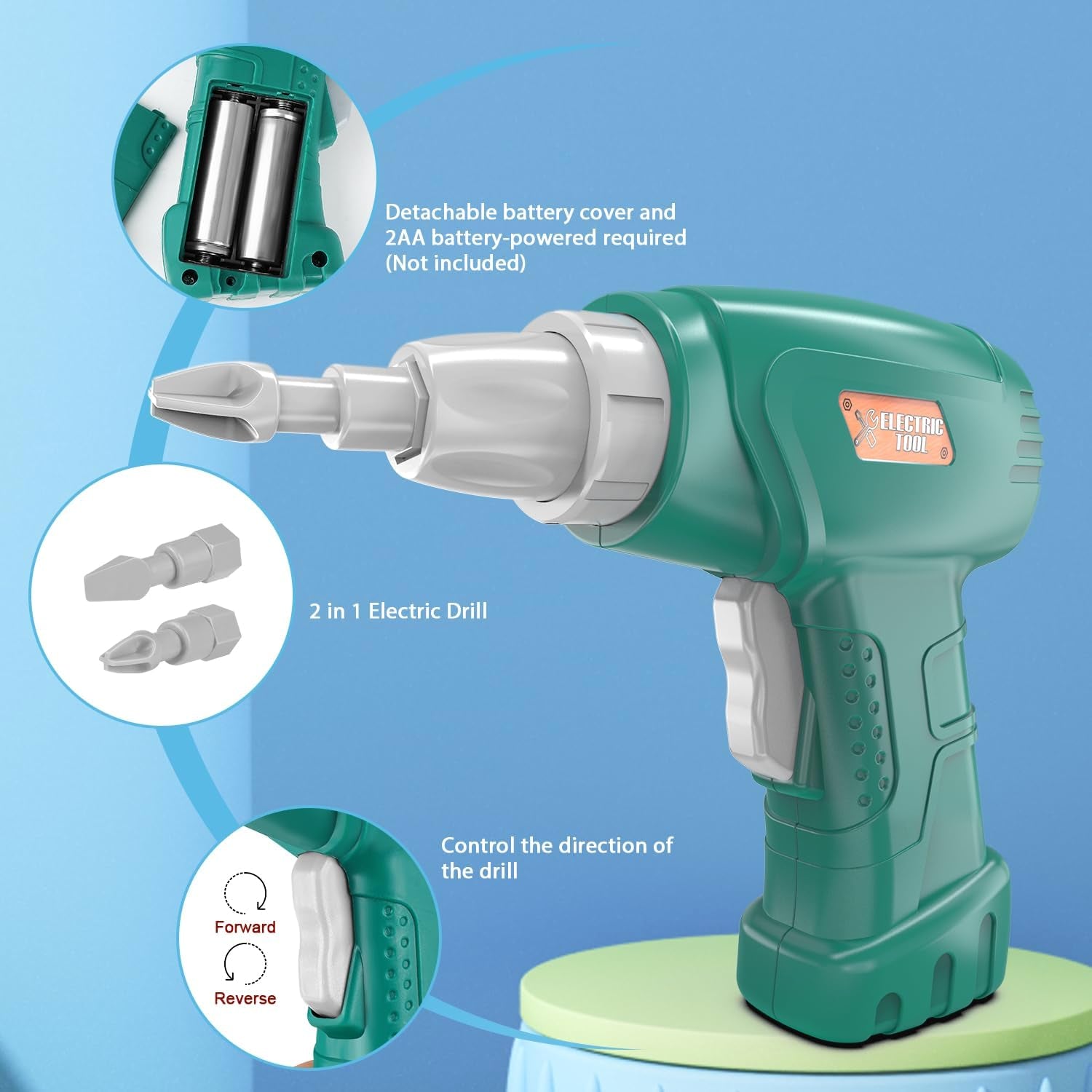 Take Apart Dinosaur Toys for Kids with Storage Box Electric Drill DIY Construction Build Set Educational STEM for Boys Girls