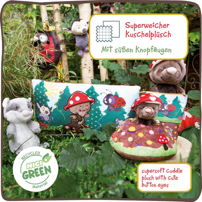 Soft Toy Ladybird Lennybug 18 Cm I Cuddly Toys for Girls & Boys I Cute Stuffed Animal Made of Super Soft & Washable Plush – 48198
