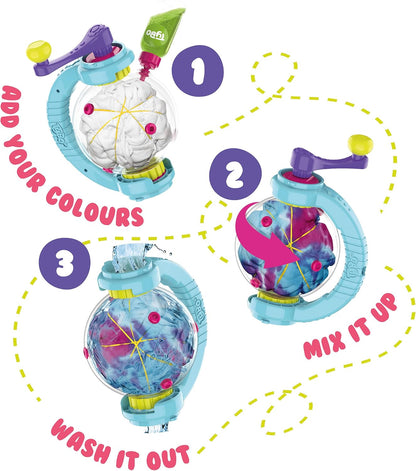 Tie-Dye Mixing Orb Craft Kit, Purple