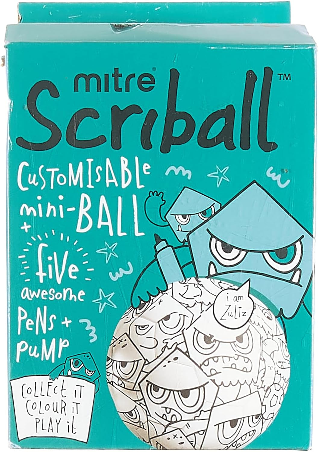 Scriball Ooodles | Customizable Mini Football | Ideal Gift for All Occasions