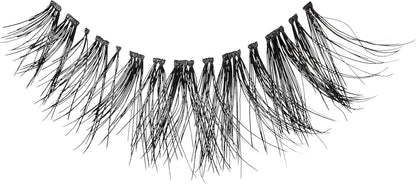 Lash Couture so Wispy Collection 1 Pair of Volumizing Fake Lashes, Style 04, with Tapered Ends and Aloe Infused Lash Glue
