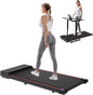 Walking Pad Treadmill-Under Desk Treadmill-2.5Hp Treadmills for Home,320 Lb Capacity,Remote Control & LED Display