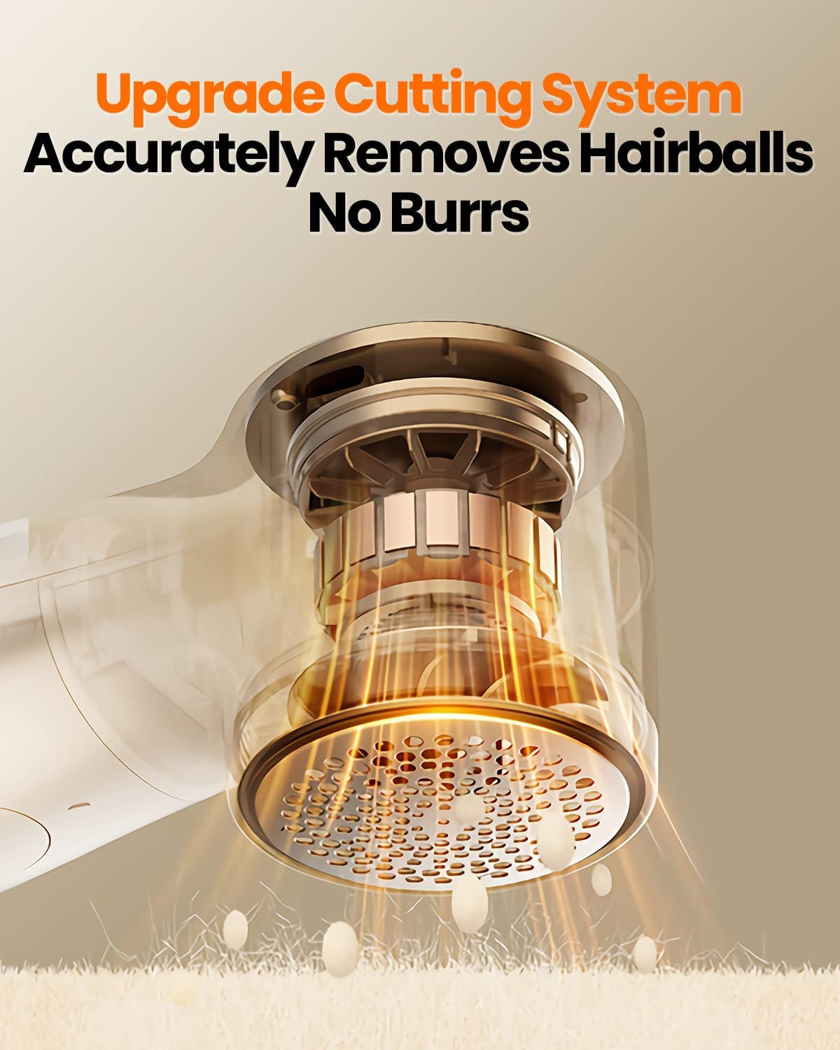 Fabric Shaver, Rechargeable Lint Remover Sweater Defuzzer, Intelligent Digital Display Lints Shaver Fuzzs Pills Bobbles Trimmer for Clothes and Furniture White(1 Pcs)