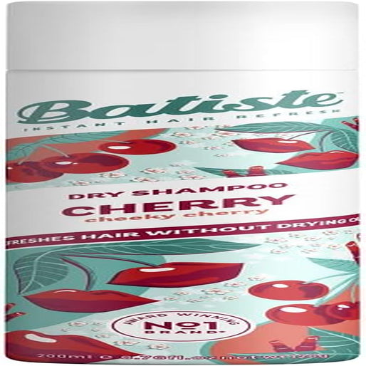 Dry Shampoo in Cherry, Cool and Retro Fragance, No Rinse Spray to Refresh Hair in between Washes – 200Ml