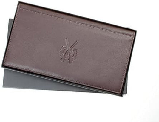 Premium Luxury Leather Shotgun / Firearm Certificate Wallet SGC/FAC Licence Holder - Available as Either a Single or Double License Holder