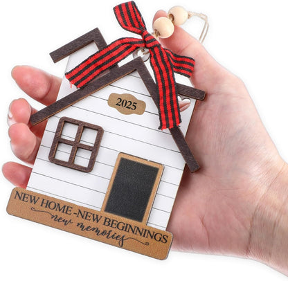 New Home Ornament 2025, House Warming Gifts House Warming Gifts New Home for Women Couple Homeowners New Home Owners Gift Ideas First Christmas New Home Ornament 2025