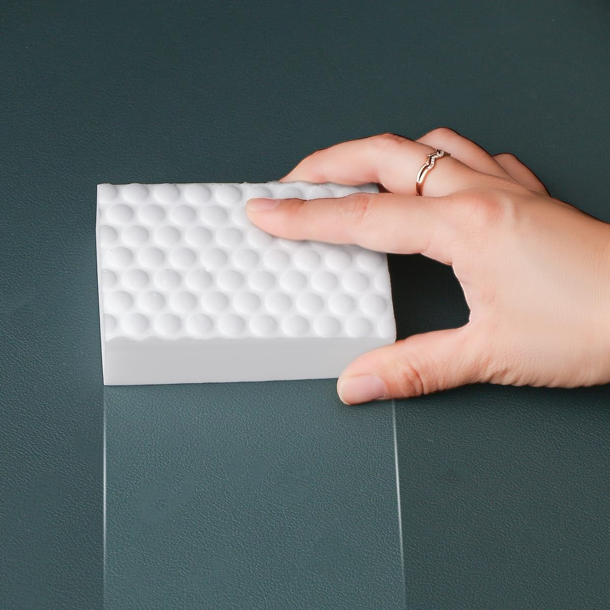 Magic Cleaning Sponges Eraser,2X Longer Lasting Extra Durable Melamine Sponge Foam Cleaning Pads for Kitchen Bathroom Wall Cleaner (3.93X2.36X0.79In,10 Pcs)