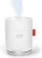 Humidifiers 500Ml Cool Mist Air Ultrasonic Quiet USB Desktop Humidifiers with Night Light Waterless Auto Shut-Off for Home Baby Bedroom Office Travel (White)