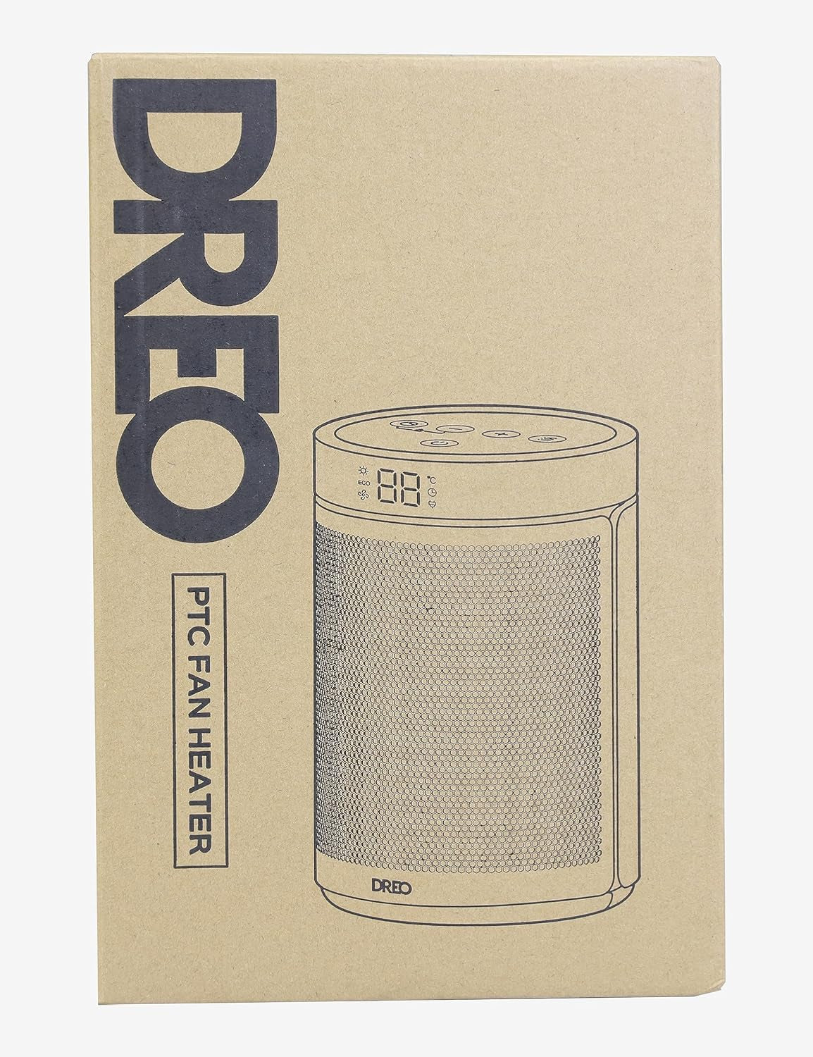 Electric Heater, 1500W Energy Efficient Space Silent Room Heater, Portable Ceramic Fan Heaters, Thermostat 3 Modes 12H Timer, Overheat & Tip over Protection, for Bedroom, Atom 316, Gold