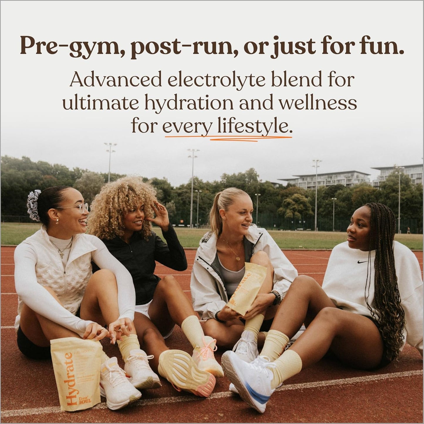 Hydrate | Electrolyte Sachets with Sodium, Magnesium, Vitamin C, & More | Zero Sugar, Advanced Powder for Enhanced Hydration & Recovery | Citrus Flavour | 30 Sachets