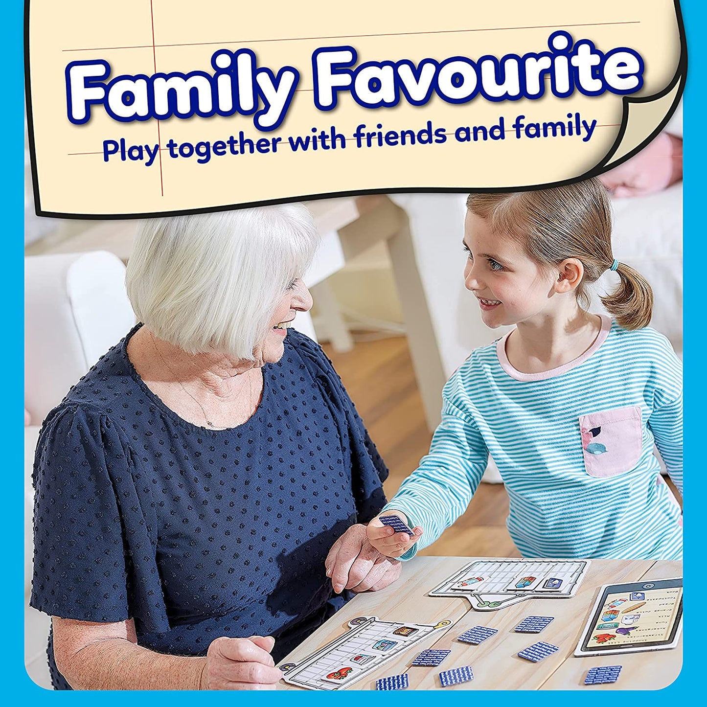 Shopping List Memory Game - Matching and Memory Games for 3 Year Olds and up - Kids Educational Toys and Learning Games - Children and Toddler Board Games Ages 3 to 7-2 to 4 Players