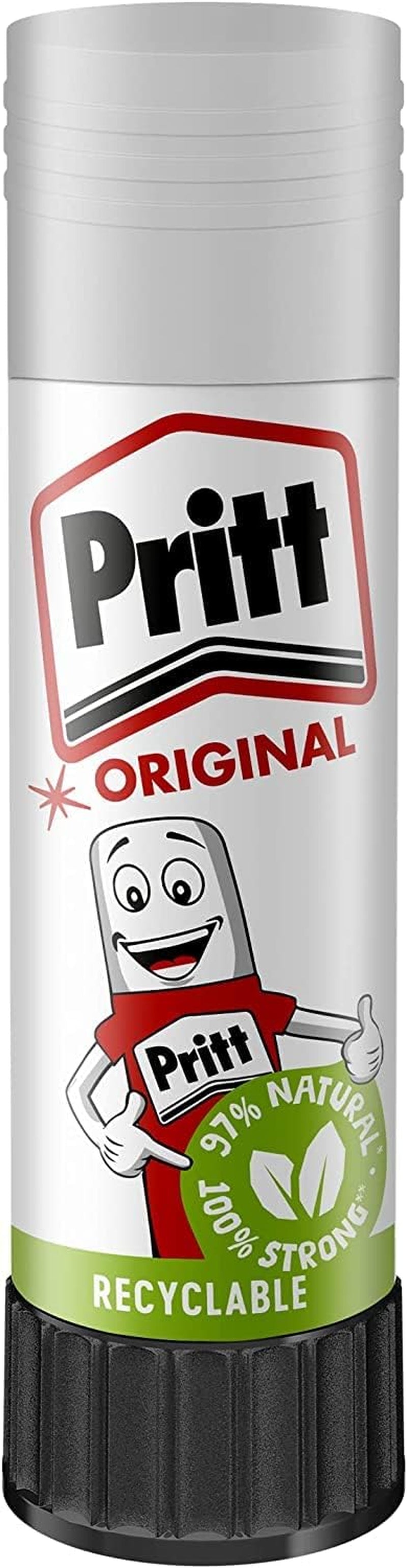 Glue Stick, Safe & Child-Friendly Craft Glue for Arts & Crafts Activities, Strong-Hold Adhesive for School & Office Supplies, 43G (Pack of 5)