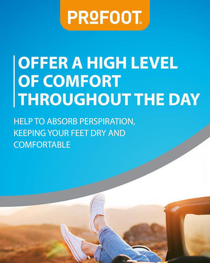 Double Cushion Insoles - Full Length Insoles - Unisex - Extra Thick Cushioning - Dual Layer Shoe Inserts - Ideal for Foot Discomfort - One Size Fits All - 1 Pair per Pack