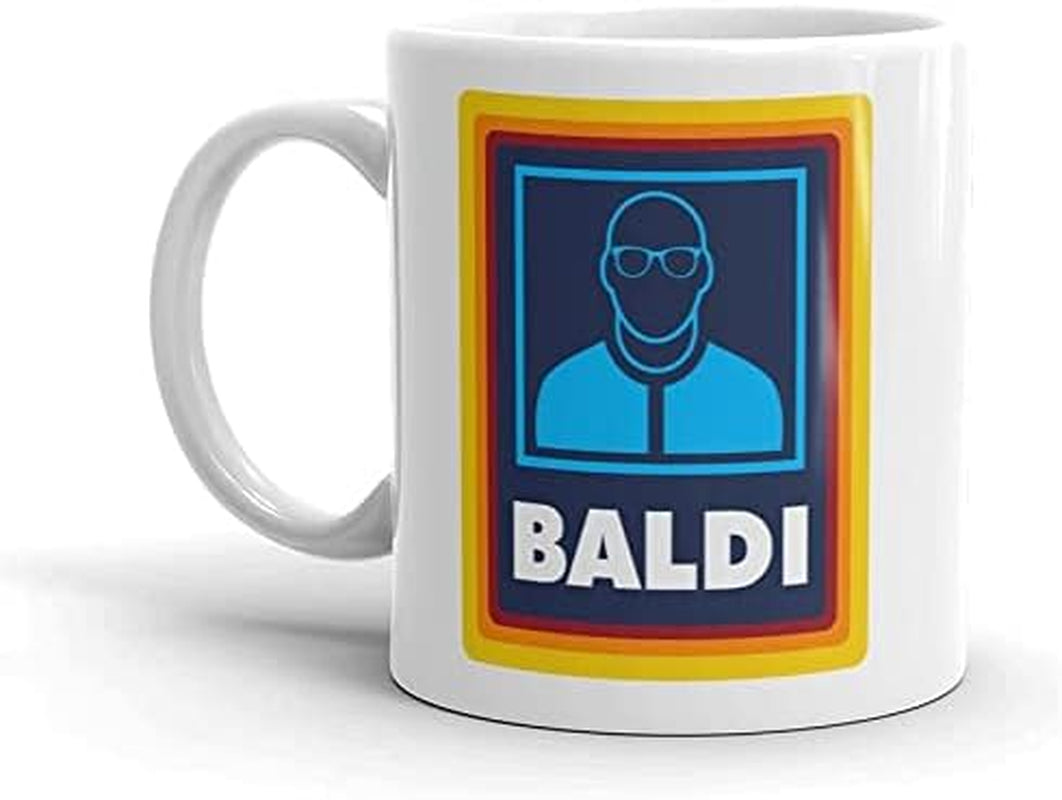 Baldi Gift Mug Funny Gift for Bald Man Gift for Bald Dad. Gift for Stepdad. Baldi Mug Gift for Fathers Fathers Day Mug Grandad Mug Funny Novelty Bald Mens Boys Gift Present for Dad