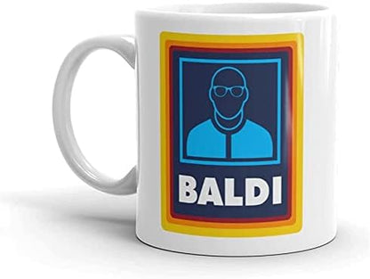 Baldi Gift Mug Funny Gift for Bald Man Gift for Bald Dad. Gift for Stepdad. Baldi Mug Gift for Fathers Fathers Day Mug Grandad Mug Funny Novelty Bald Mens Boys Gift Present for Dad