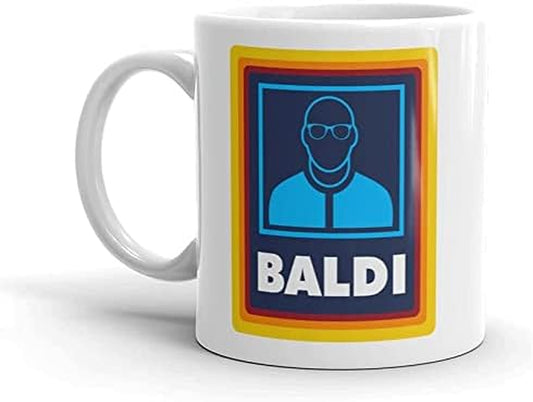 Baldi Gift Mug Funny Gift for Bald Man Gift for Bald Dad. Gift for Stepdad. Baldi Mug Gift for Fathers Fathers Day Mug Grandad Mug Funny Novelty Bald Mens Boys Gift Present for Dad