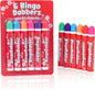 Bingo Dabbers Markers Mixed Colours Pens for Bingo Tickets Games - Pack of 6