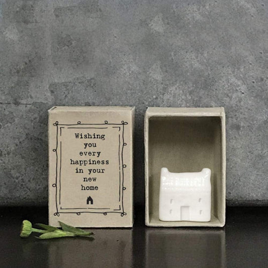 MINI Matchbox Wishing You Every Happiness in Your New Home | New Home Gift | Keepsake House Move Gift | Letterbox Gift