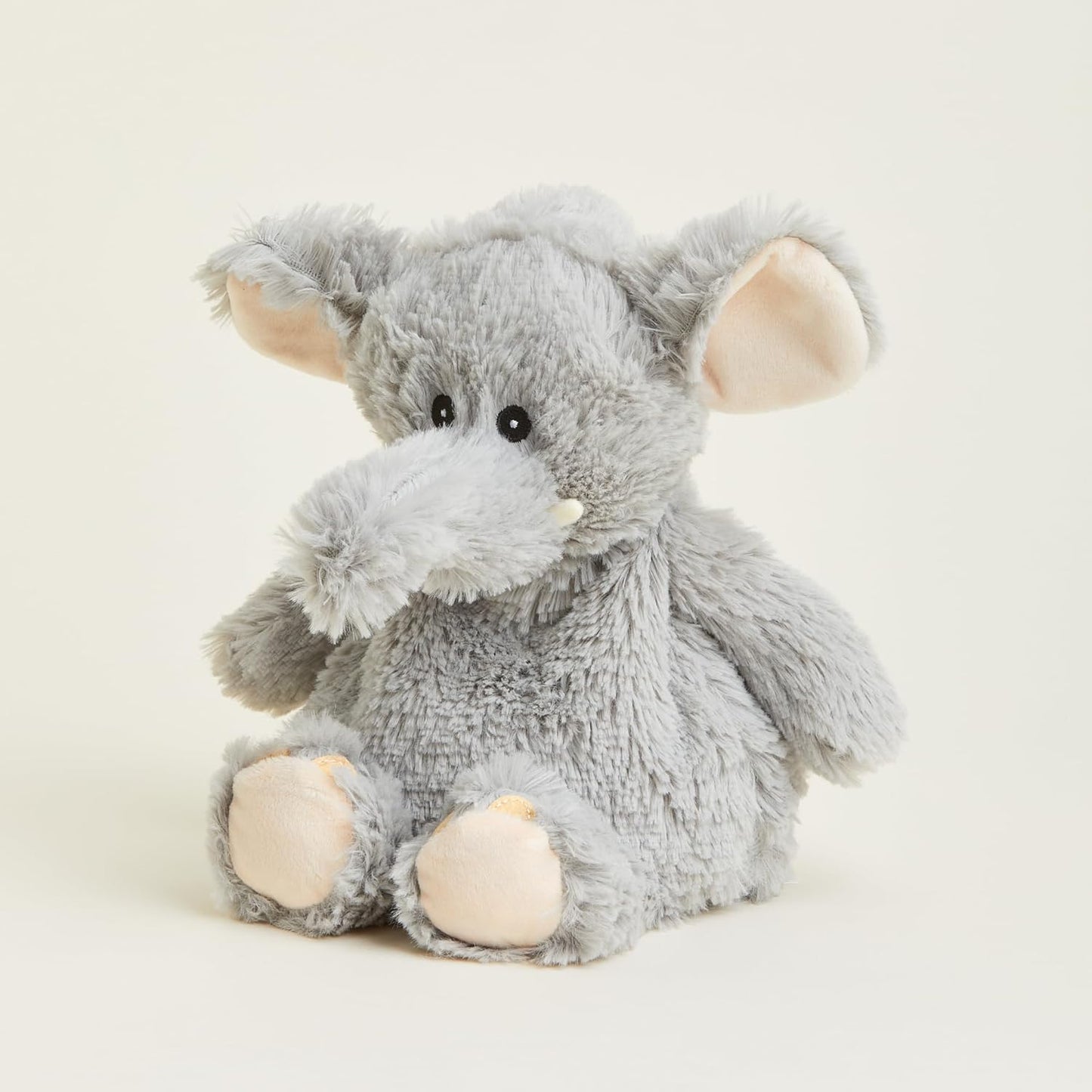 Plush Elephant Microwavable Weighted Teddy with French Lavender Scent, Hot or Cold for Cool Relaxation and Warm Relief