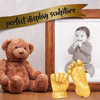 - Baby Handprint & Footprint Casting Kit, 3D Moulding Gift Set, Memories, Keepsakes, for Kids or Newborn, Baby Shower Presents