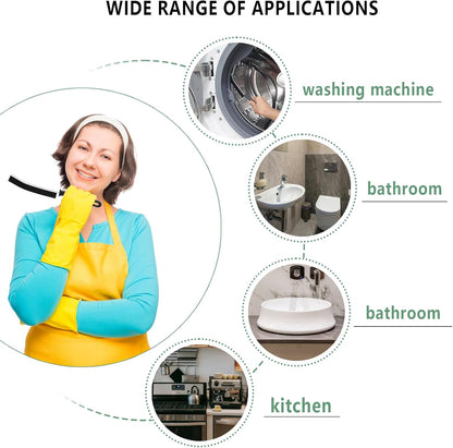 Crevice Cleaning Brush,2 Pcs Bathroom Crevice Gaps Cleaning Brush Groove Crevice Cleaning Tool for Narrow Corners in Home Kitchen Bathroom and Window Hard Bristle Crevice Cleaning Brush UK (2)