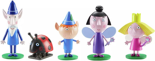 Collectable 5 Figure Pack, Ben and Holly'S Little Kingdom, Wise Old Elf, Nanny Plum, Imaginative Play