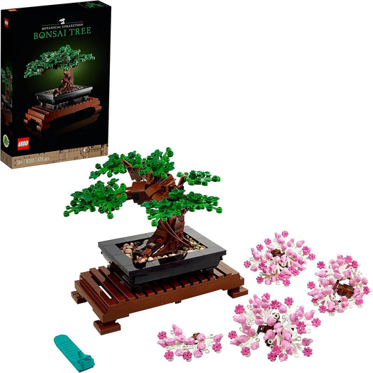 Botanicals Bonsai Tree - Faux Plant for Adults - Home Decor Set with Artificial Cherry Blossom Flowers - DIY Building Project - Gift Idea for Valentine'S Day - Botanical Collection - 10281