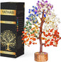Chakra Tree - Healing Crystals - Crystal Tree of Life Decor - Feng Shui - Crystals and Gemstones - Spiritual Decor - Good Luck Charm - Seven Chakra Tree - Chakra Stone